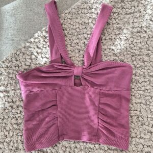 Urban Outfitters Pink crop top
